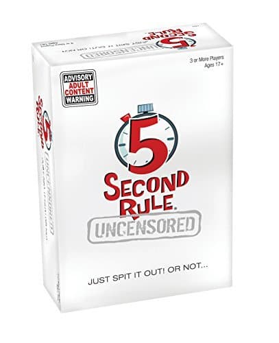 Place 5 Second Rule Uncensored Board Game by PlayMonster