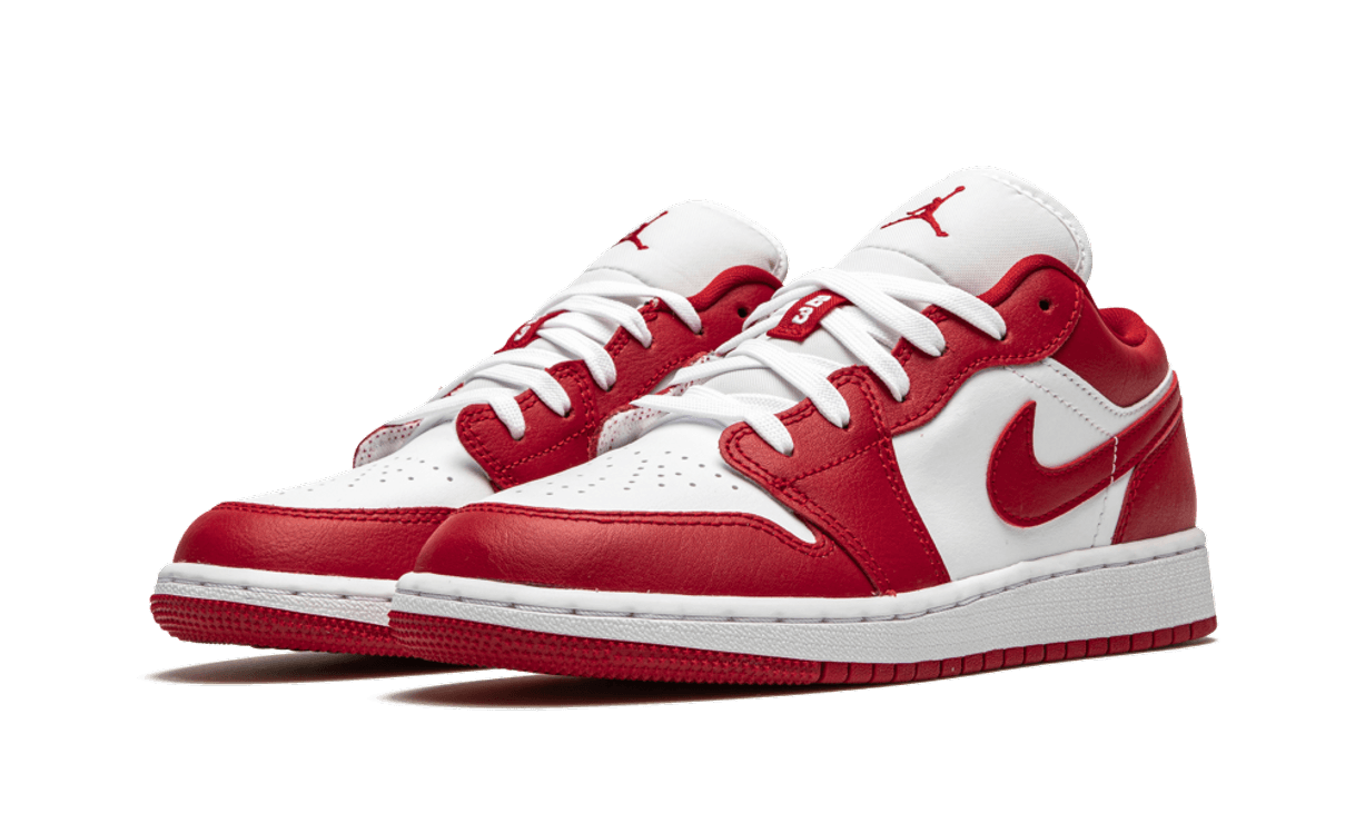 Moda Jordan 1 Low Gym Red White (GS) - 553560-611 - Restocks