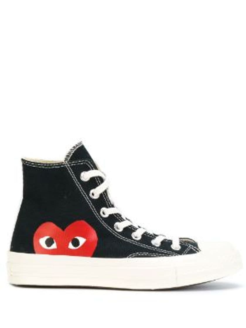 Moda 
zapatillas altas All Star de Comme Des Garçons Play x Conve