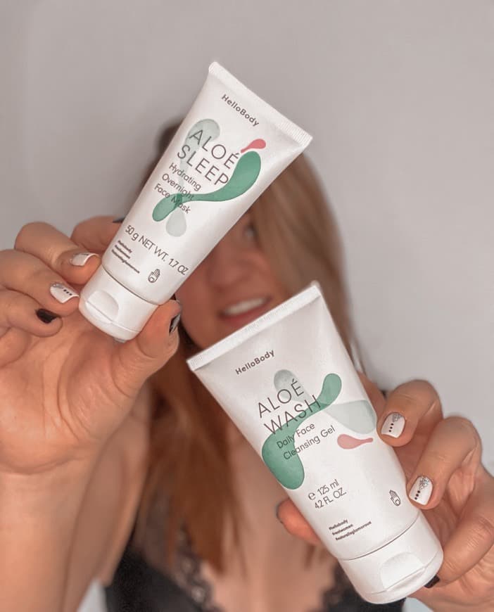 Producto ALOÉ SLEEP Mascarilla facial hidratante de noche