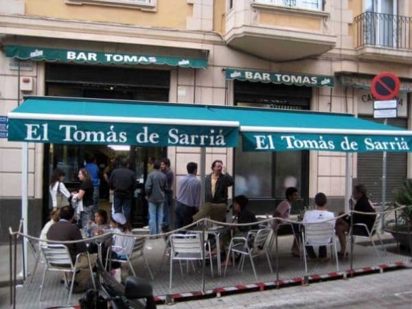 Restaurantes Bar El Tomàs de Sarrià