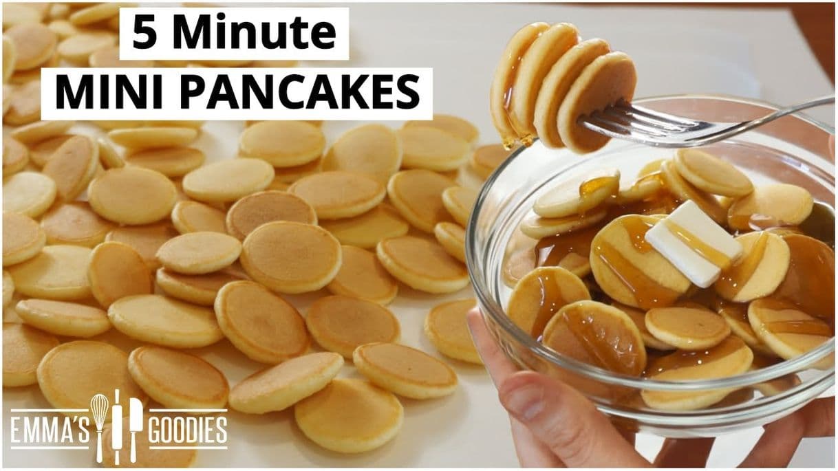 Moda 5 Minute MINI PANCAKES ! Pancake Cereal ! Mini Pancakes Recipe