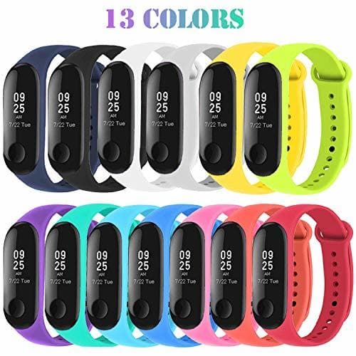 Electronic Madozon 13 Piezas Correas para Xiaomi Mi Band 3