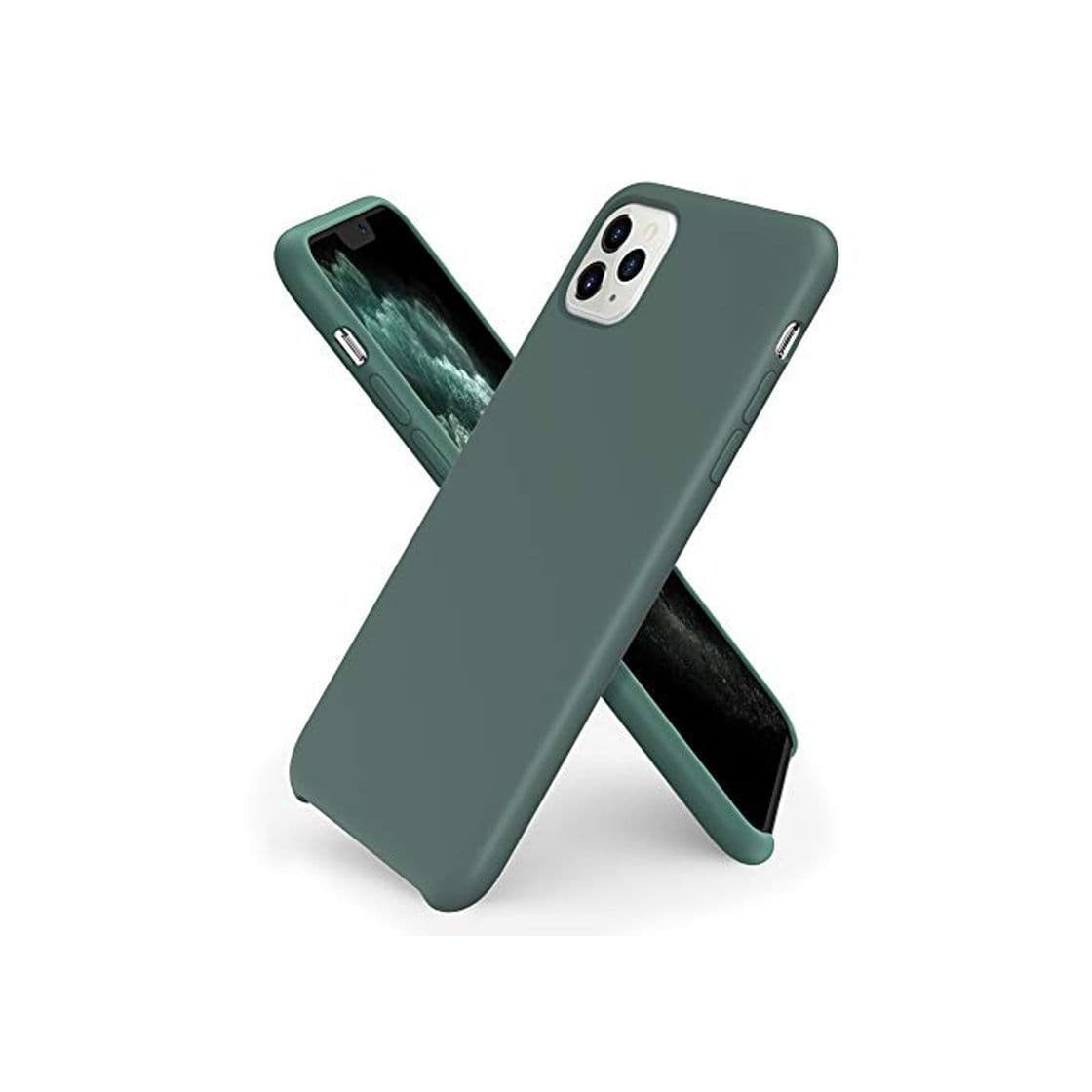 Product ORNARTO Funda Silicone Case para iPhone 11 Pro, Carcasa de Silicona Líquida