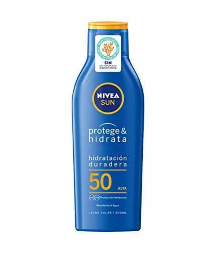 Beauty NIVEA SUN Protege & Hidrata Leche Solar FP50+ Protector solar hidratante y