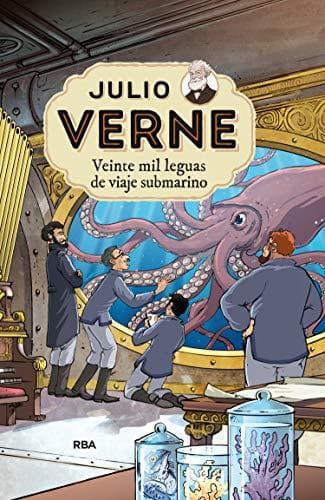 Book Julio Verne 4. Veinte mil leguas de viaje submarino.