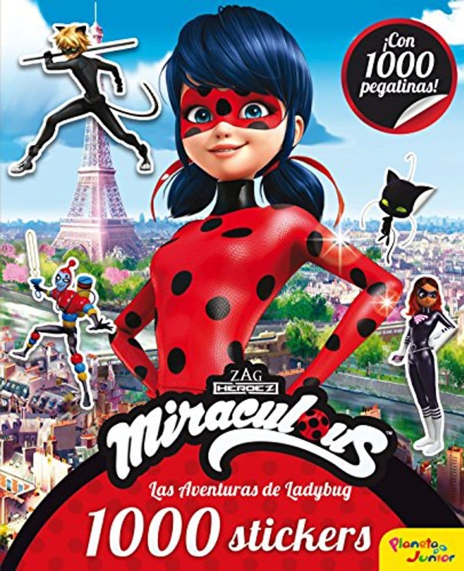 Libro Miraculous. Las aventuras de Ladybug. 1000 stickers (Prodigiosa-Miraculous)