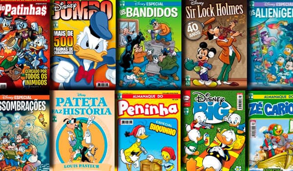 Libro Quadrinhos Disney 