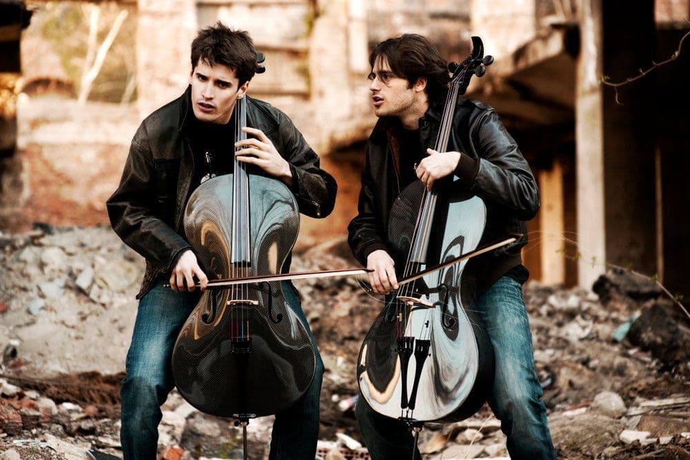 Canción 2 cellos - welcome to the jungle