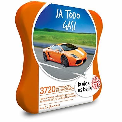 Fitness LA VIDA ES BELLA - Caja Regalo - ¡A Todo Gas! -