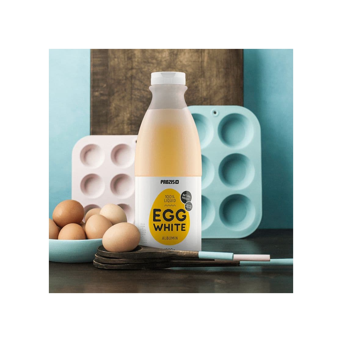 Producto Prozis 100% Liquid Egg White Albumin 1000g