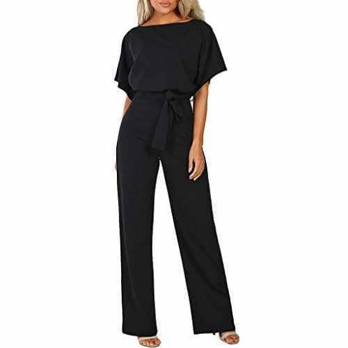 Product Mxjeeio❤️Verano 2019 Mujer Casual Monos Moda Causal sin Mangas Trajes Anchos de