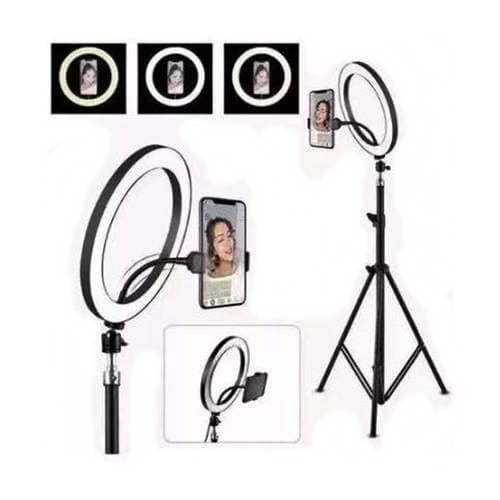 Fashion Iluminador Ring Light Youtuber Maquiagem 10 Polegadas 26cm U