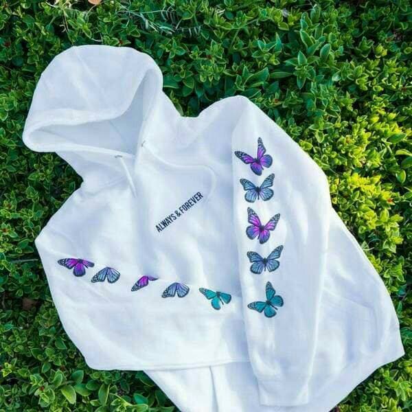 Moda White butterfly