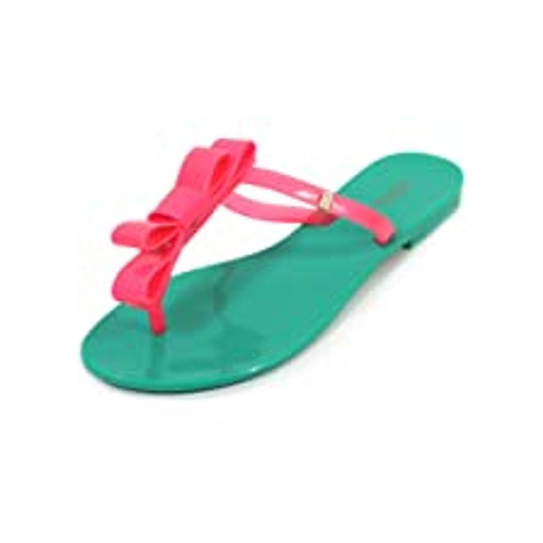 Moda Melissa Big Heart - Chanclas de plástico para mujer