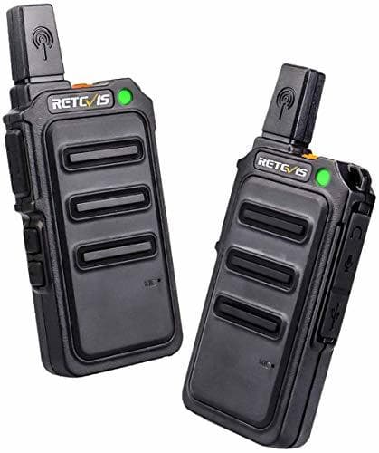 Producto Retevis RT619 Walkie Talkie Recargable Profesional PMR 446 sin Licencia 16 Canales