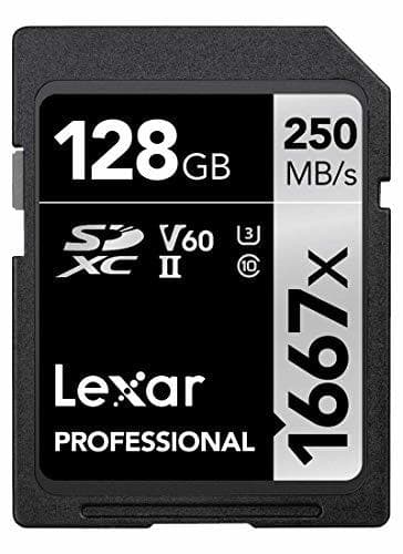 Electrónica Carte Lexar Professional 1667x 128 Go SDXC UHS-II