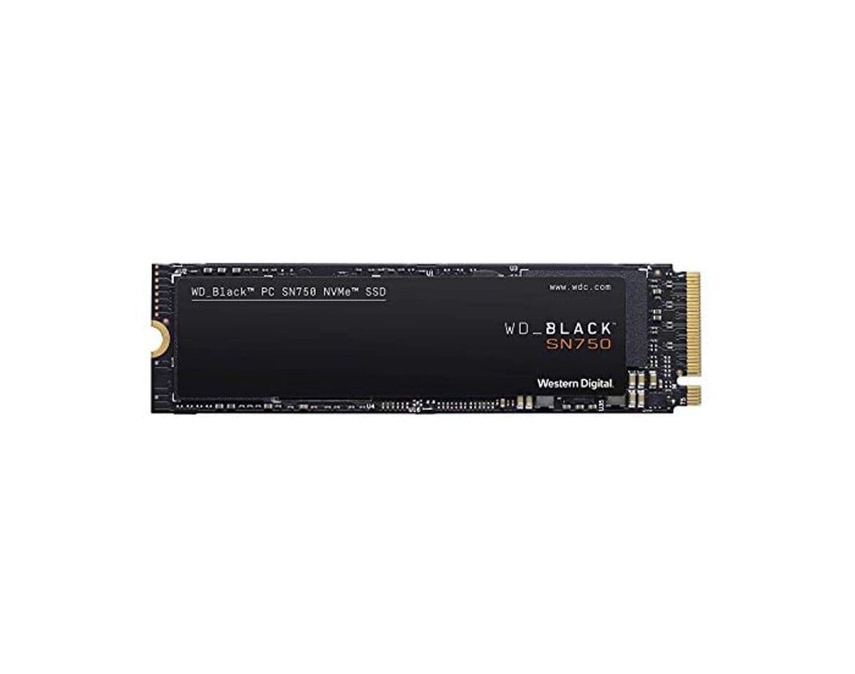 Producto WD Black SN750 - SSD Interno NVMe para Gaming de Alto Rendimiento