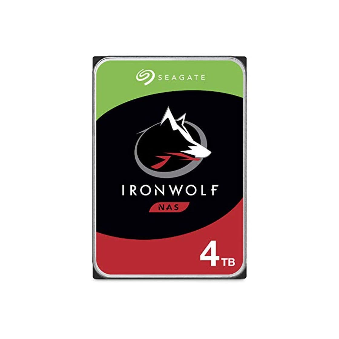 Producto Seagate IronWolf, 4TB, NAS, Unidad de disco duro interna, HDD, 3,5 in,