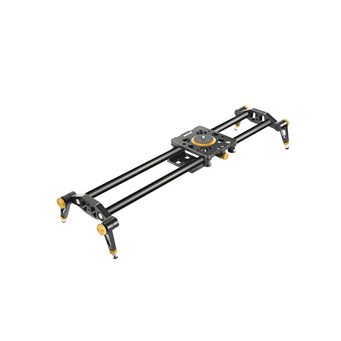 Producto Neewer 60cm Pista Slider Estabilizador Video Carril Cámara de Fibra de Carbono