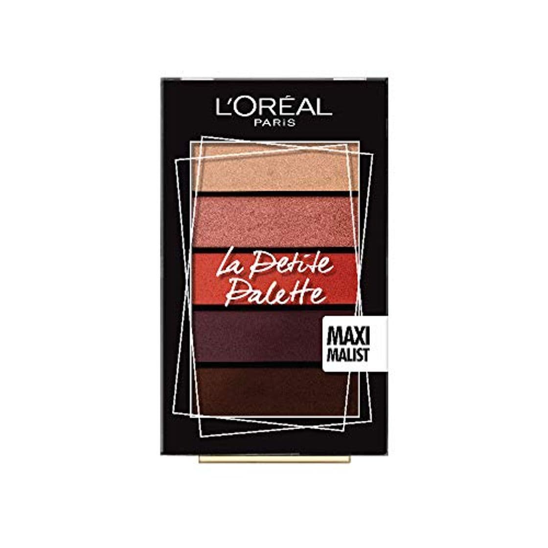 Place L'Oreal Paris Mini Paletas de Sombras, 01 Maximalist, 1 paquete