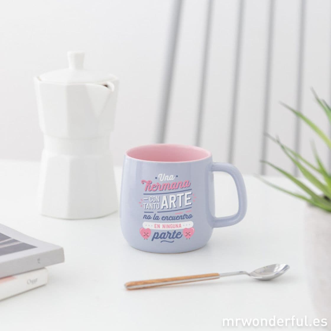 Fashion Taza - Una hermana con tanto arte - Mr. Wonderful