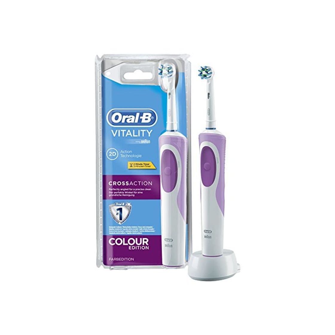 Beauty Oral-B Vitality Cross Action - Cepillo de dientes eléctrico blister