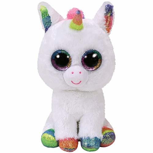 Producto Ty Beanie Boos Pixy-Unicornio Blanco 15 cm