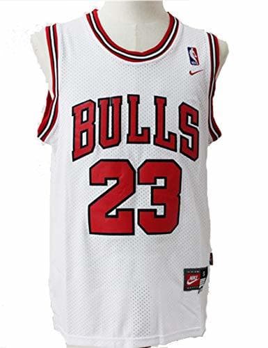 Product Herren NBA Michael Jordan # 23 Chicago Bulls Baloncesto Trikot Retro Gimnasio