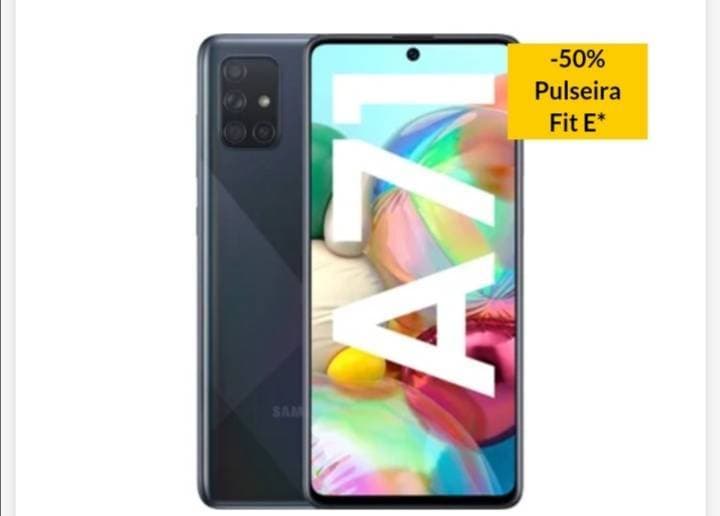 Moda Smartphone SAMSUNG Galaxy A71 (6.7'' - 128 GB - Preto) - Worten