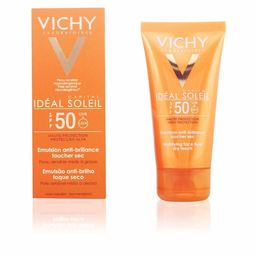 Belleza Vichy Ideal Soleil Protector Solar BB Toque Seco Fluido con Color FPS