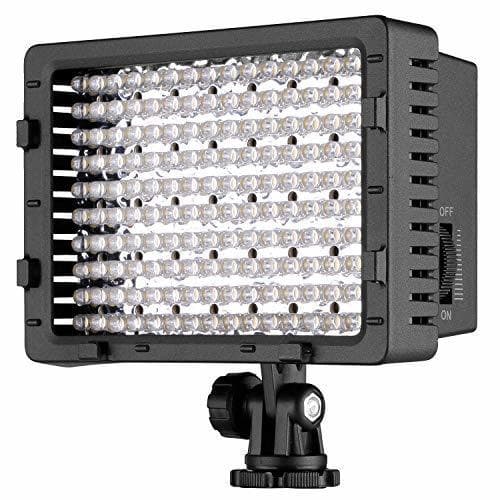 Electronic NEEWER CN-160 - Panel de luz LED regulable de 160 piezas para