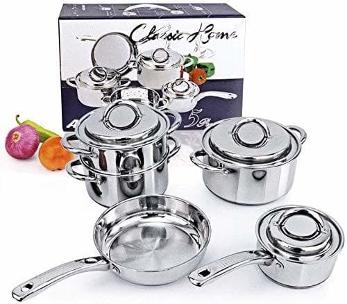 Product Olla PDHW Herramientas de Cocina 8PC de ollas de Cocina de Acero