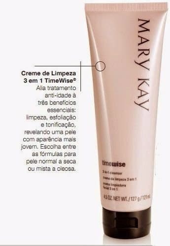 Producto Creme de limpeza 3 em 1 Mary kay