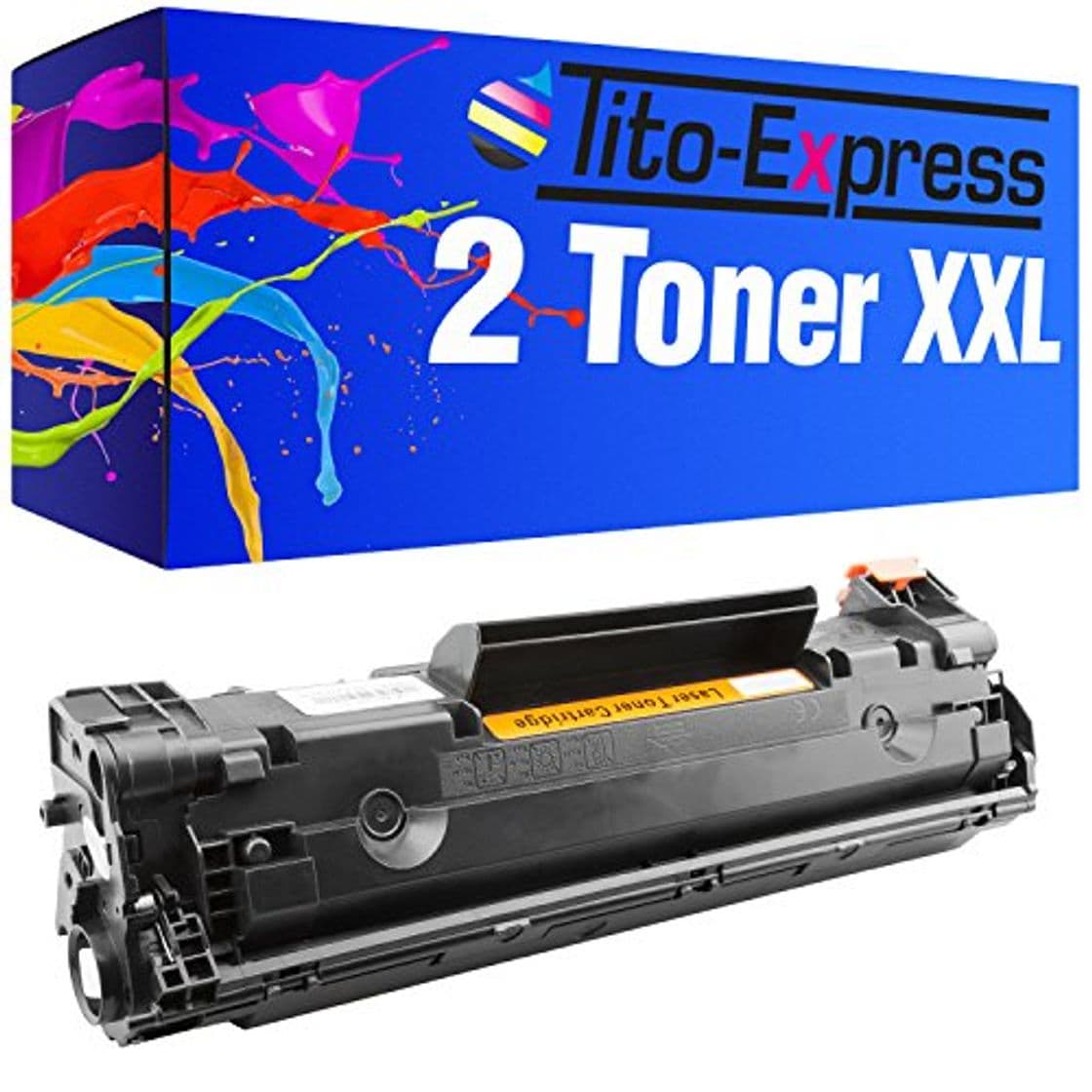 Producto PlatinumSerie® 2x cartucho de tóner compatible con HP CE285A 85A LaserJet P 1100 Series 1101 1102 1102 W 1103 1104 1104 W 1106 1106 W 1108 1108 W 1109 1109 W 1138 MFP 1139 MFP P1200 Series 1210 Series