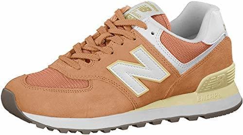 Fashion New Balance WL574 Calzado Rosa