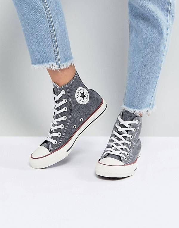 Fashion Converse Chuck Taylor All Star Hi, Zapatillas Altas Unisex adulto, Negro