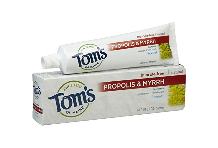 Product TOM'S OF MAINE - Propolis and Myrrh Toothpaste Fennel - 5.5 oz.