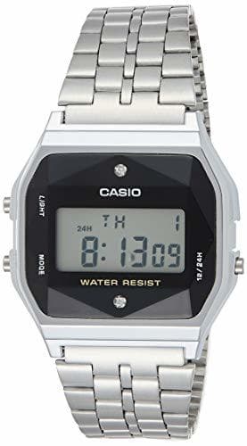 Fashion Casio Reloj Digital para Unisex Adultos de Cuarzo con Correa en Acero