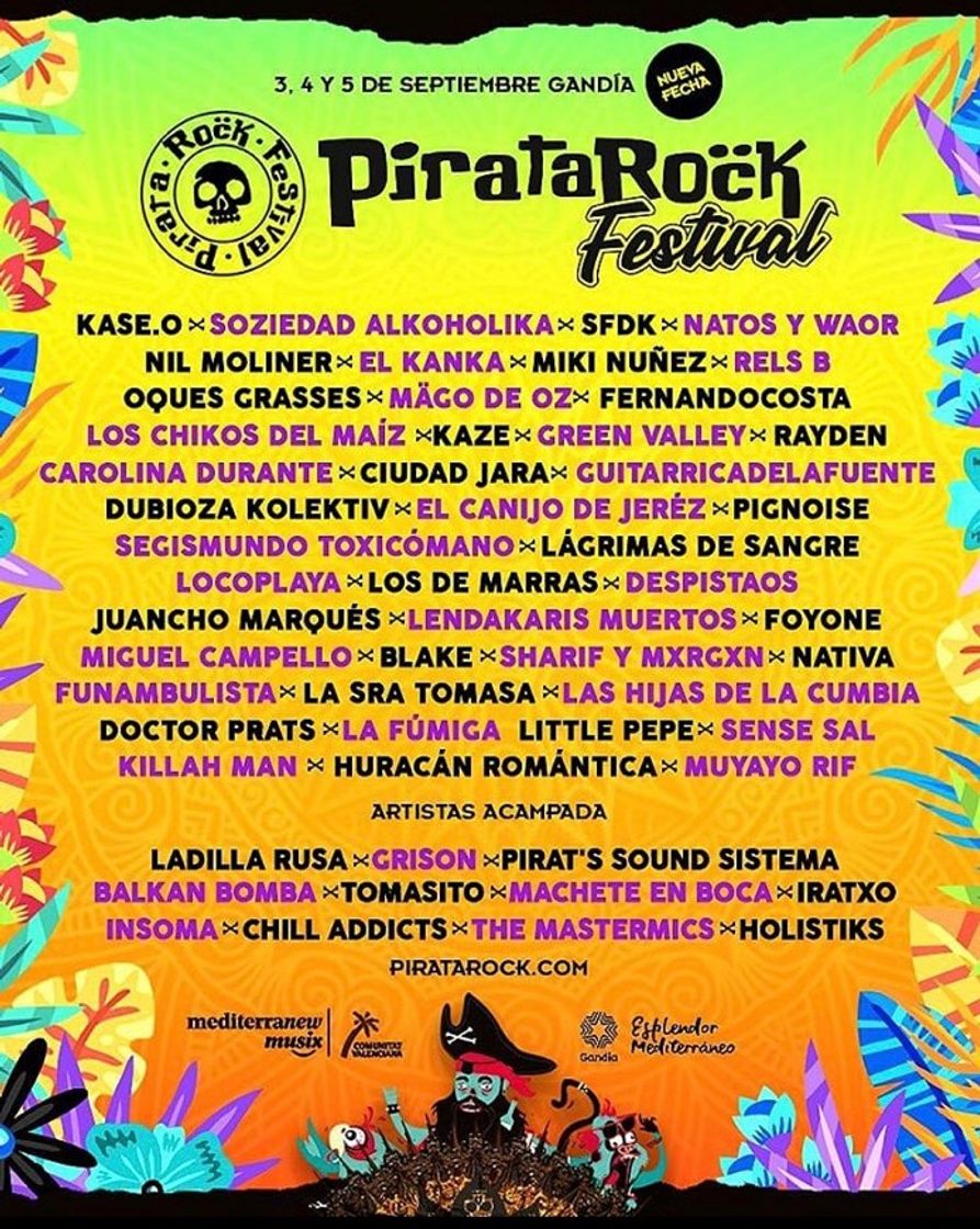 Lugar Pirata Rock Festival