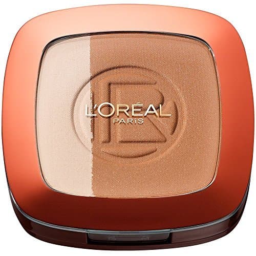 Belleza L'Oréal Paris Contour Dúo Glam Bronze - Polvos Bronceadores e Iluminador