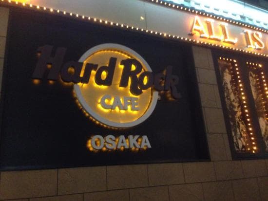 Restaurantes Hard Rock Cafe Osaka