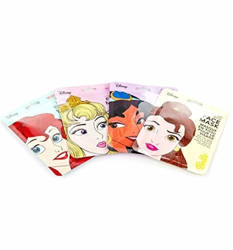 Producto Disney Set Of 4 Princess Sheet Face Mask Collection