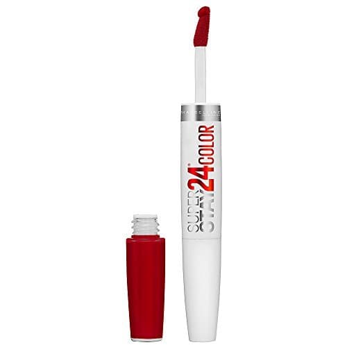 Belleza Maybelline Superstay Lipstick 24h 560 Red Alert - barras de labios