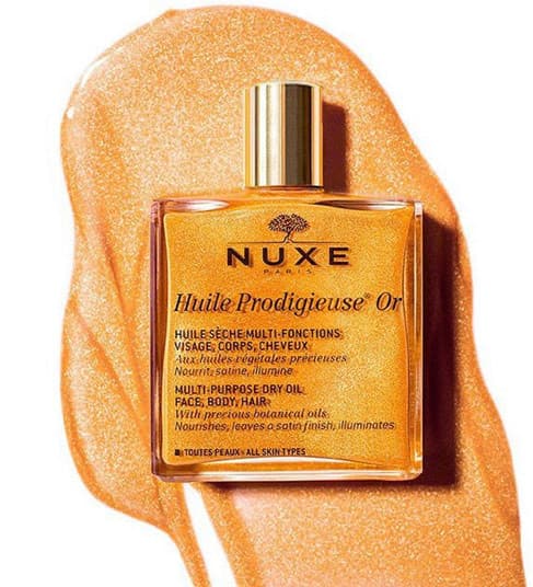 Product Óleo seco iluminador da Nuxe 