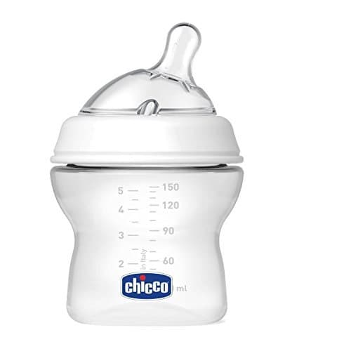 Producto Chicco NaturalFeeling - Biberón con tetina inclinada anticólicos y flujo normal para