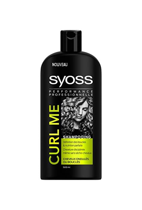 Belleza Syoss Champú Curl Me frasco de 500 ml