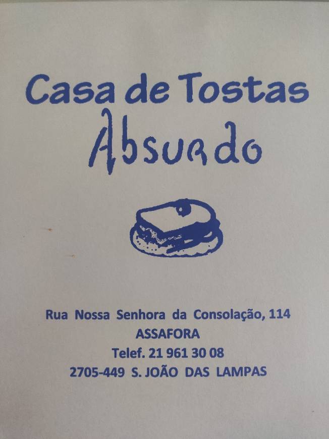 Restaurants Casa de Tostas Absurdo