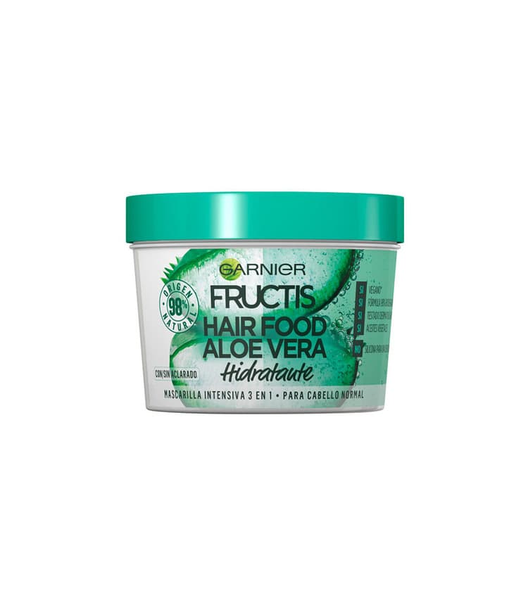 Producto Garnier Fructis Hair Food Mascarilla Capilar 3 en 1 Aloe Vera Hidratante