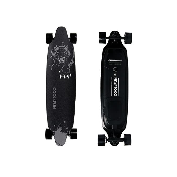 Product COLORWAY Monopatín Eléctrico Skateboard Eléctrico Longboard de 4 Ruedas con Control Remoto